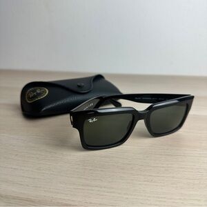 Ray-Ban RB2191 Black Frame Green Lense Inverness Sunglasses